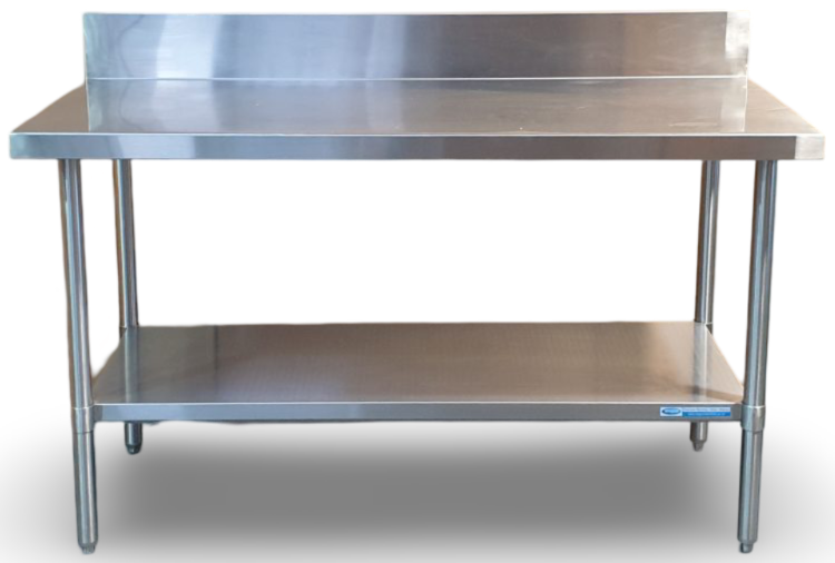 Stainless Bench With Splashback - 735963