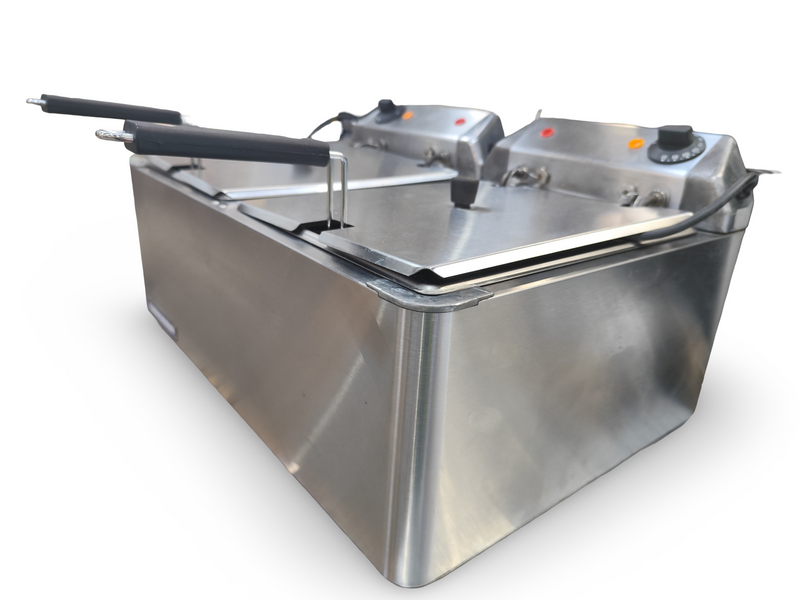 Bakbar EC62 Twin Tank Counter Top Fryer - 764599