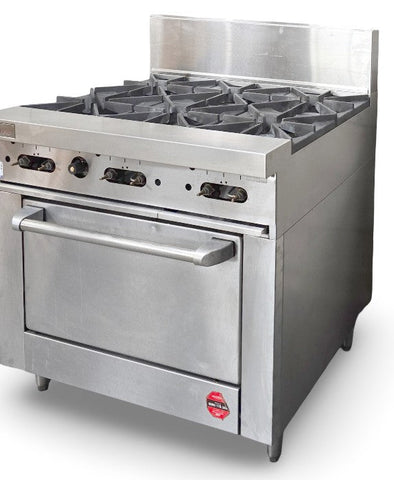 Trueheat RCR9-6 Range with Gas Static Oven - 770304