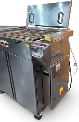 MacPan FRY48SC Semi Auto Electric Doughnut Fryer and Accessories - 772272