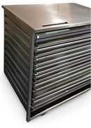 MacPan FRY48SC Semi Auto Electric Doughnut Fryer and Accessories - 772272