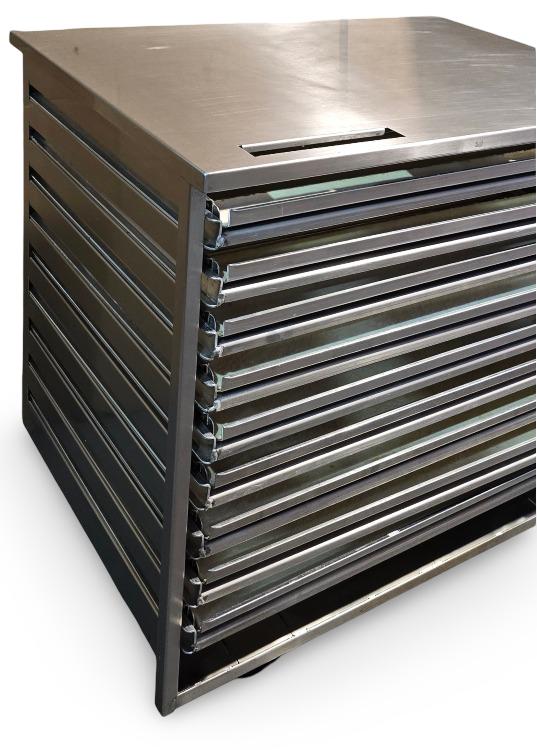 MacPan FRY48SC Semi Auto Electric Doughnut Fryer and Accessories - 772272