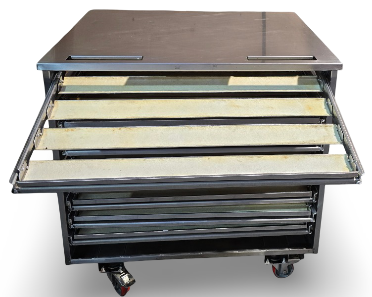 MacPan FRY48SC Semi Auto Electric Doughnut Fryer and Accessories - 772272