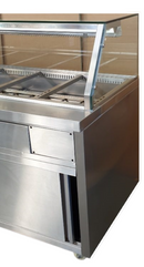 FED PG180FE-YG Heated Bain Marie Food Display - 777693