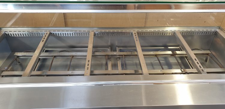 FED PG180FE-YG Heated Bain Marie Food Display - 777693