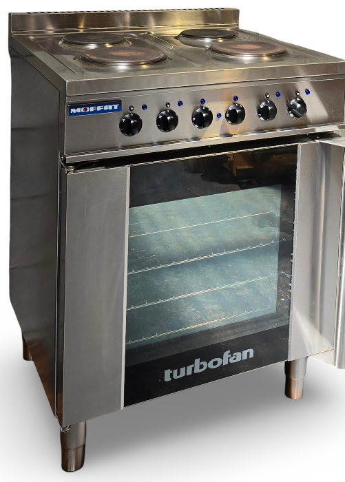 Turbofan E931M 4-Hob with Electric Convection Oven Range - 786676