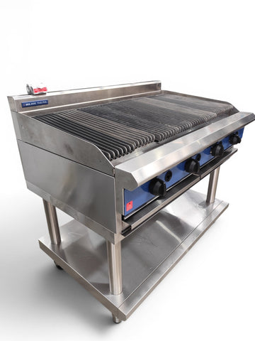 Blue Seal G598LS Gas Chargrill on Leg Stand - 786904