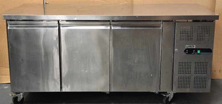 Delta ERD134 Undercounter Stainless 3 Door Chiller - 790463