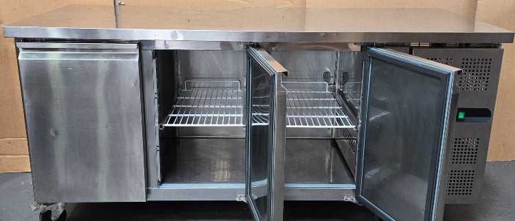 Delta ERD134 Undercounter Stainless 3 Door Chiller - 790463