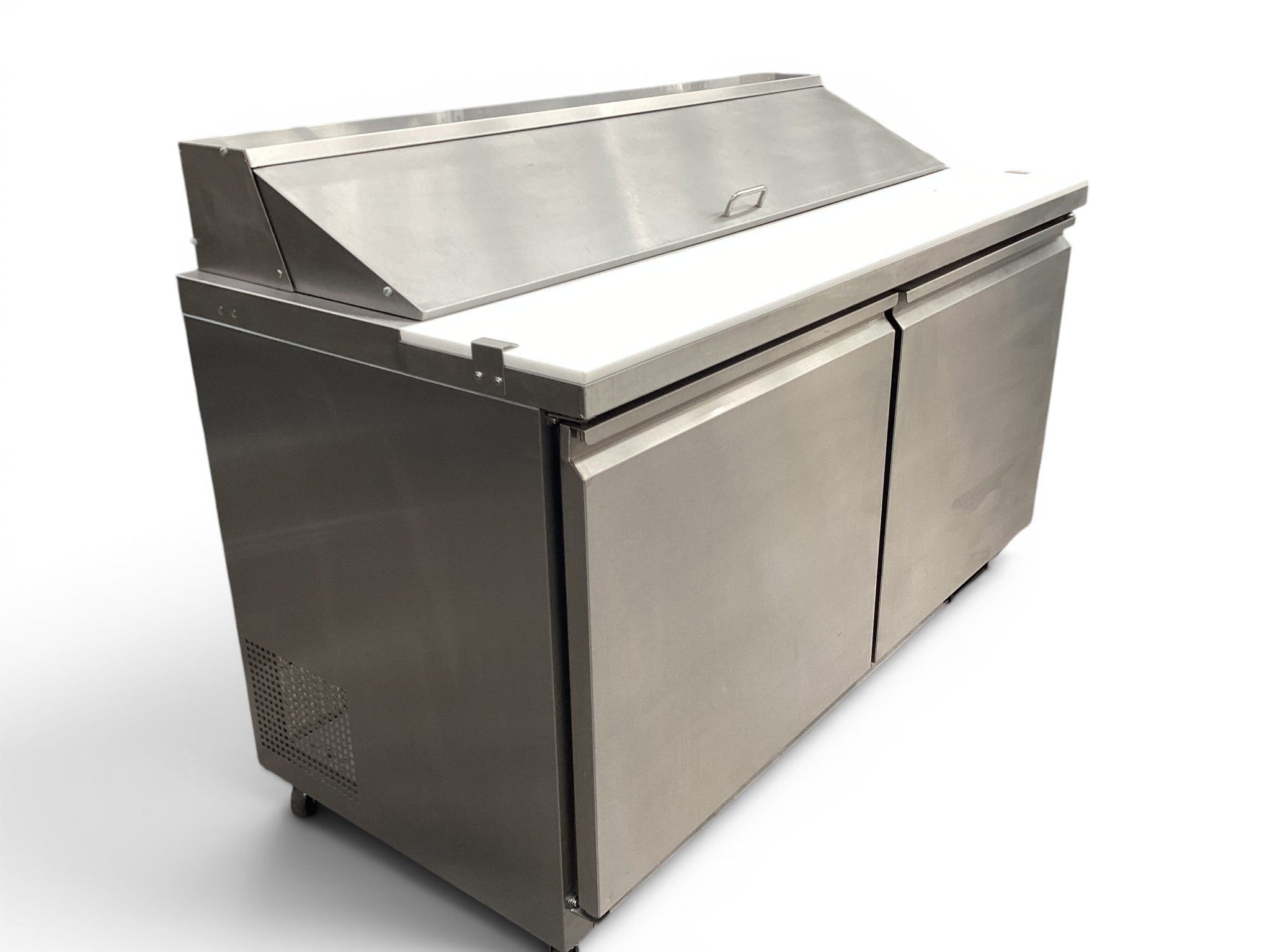 Polar GD883-A 2 Door Prep Counter Fridge - 812742