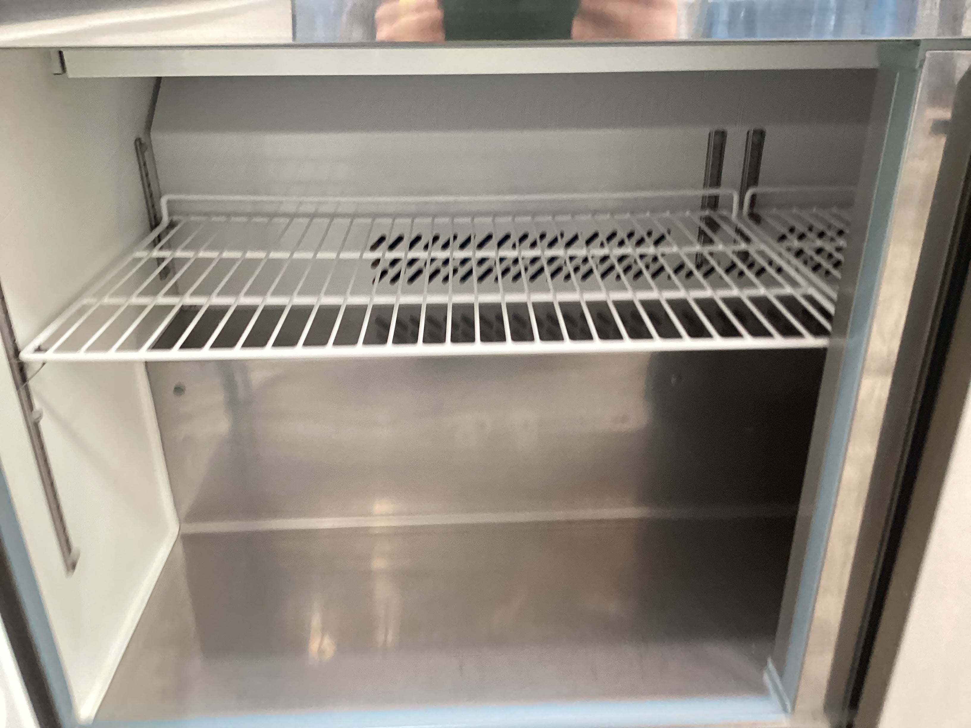Polar GD883-A 2 Door Prep Counter Fridge - 812742