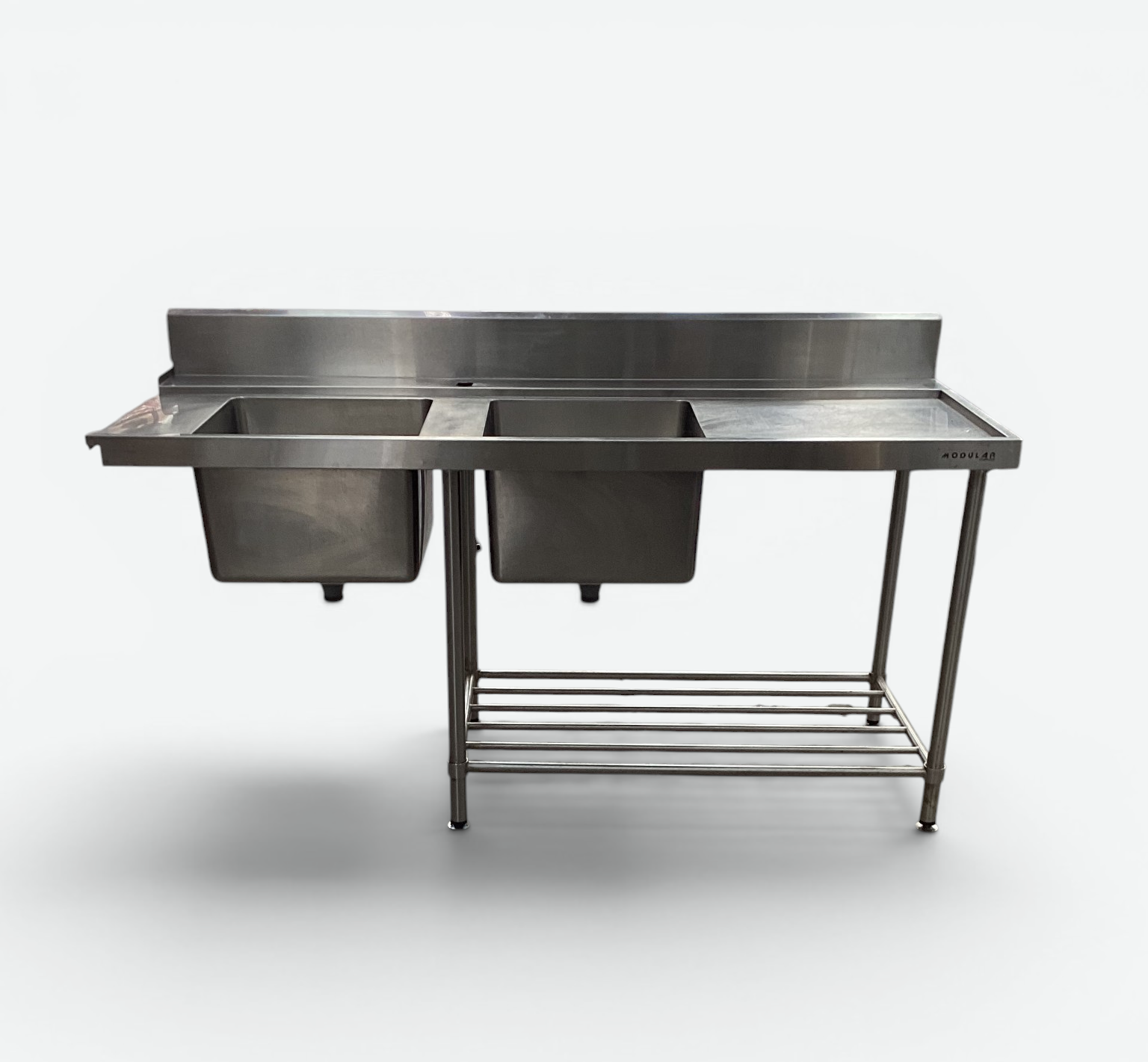 Modular Twin Sink Inlet Bench 1800mm - 816532
