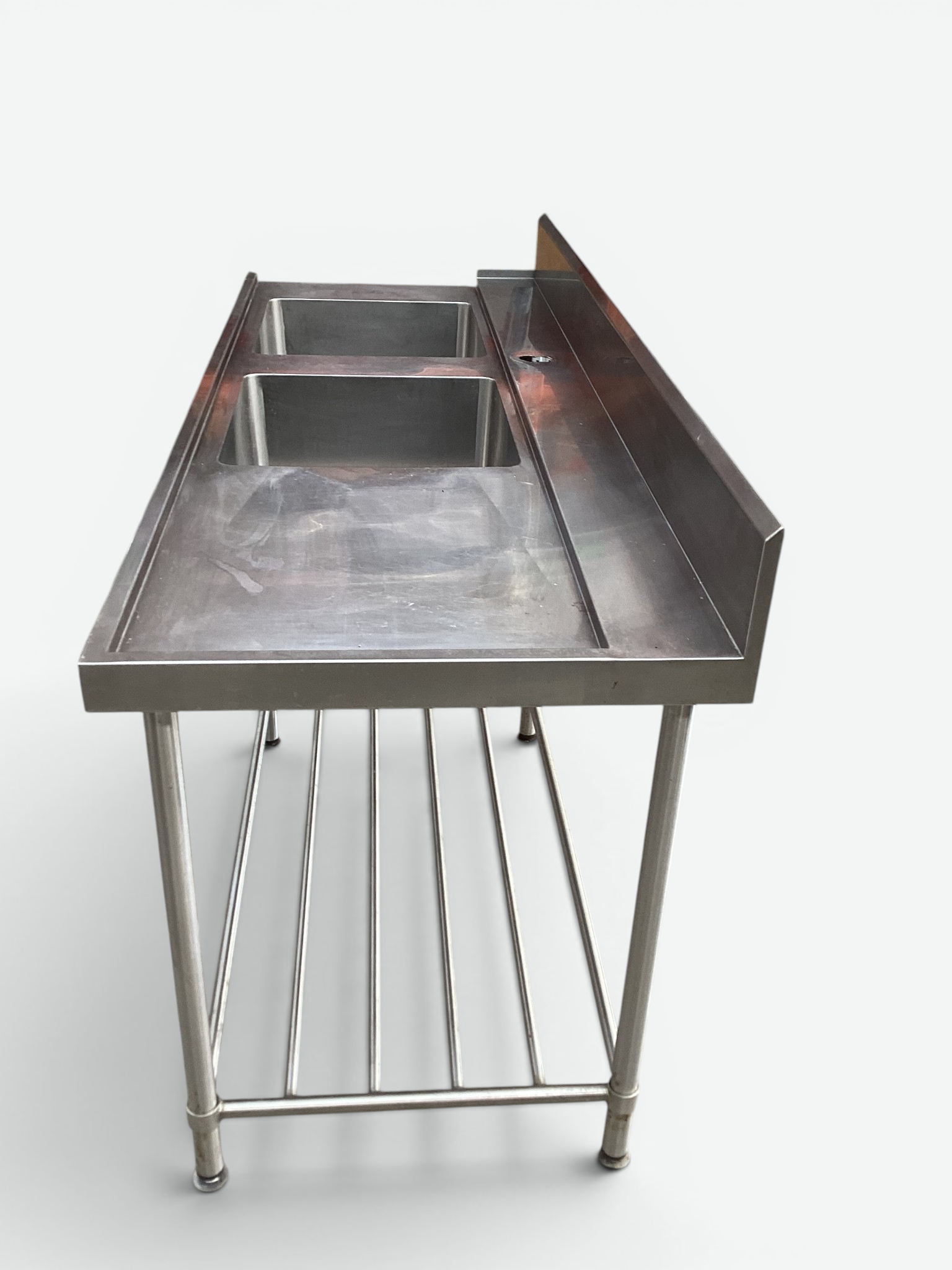 Modular Twin Sink Inlet Bench 1800mm - 816532