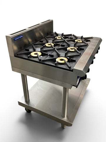 Blue Seal G516 Gas Cooktop on Leg Stand - 816822