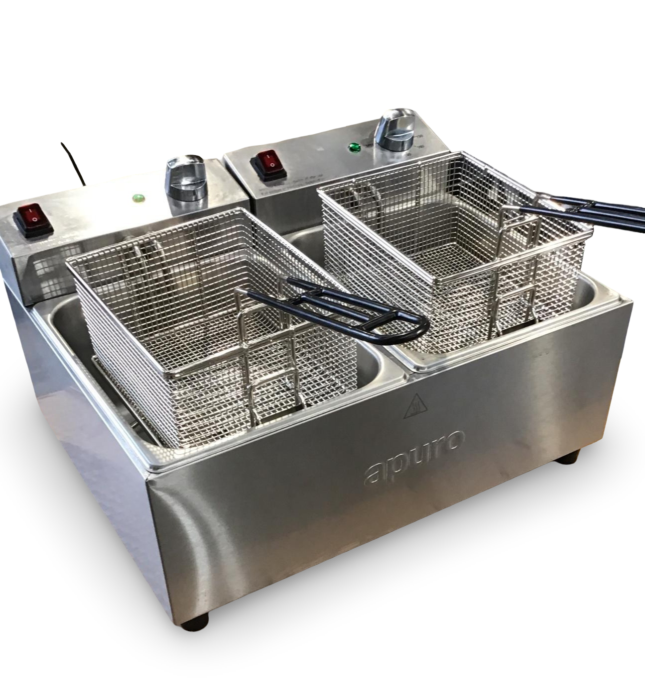 Apuro FC255-A Twin Tank Fryer - 824172