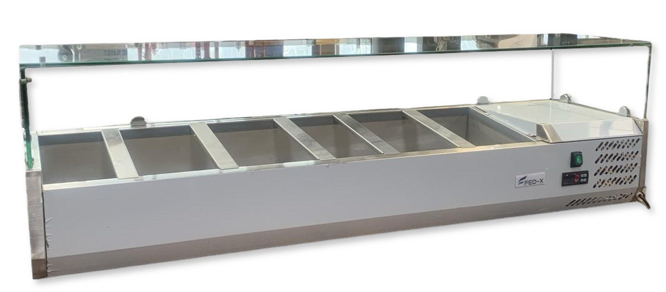 FED-X XVRX1500/380S Sandwich Prep Fridge - 824173