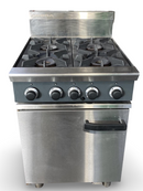 Cobra CR6D 4 Burner Gas Range Static Oven - 826857