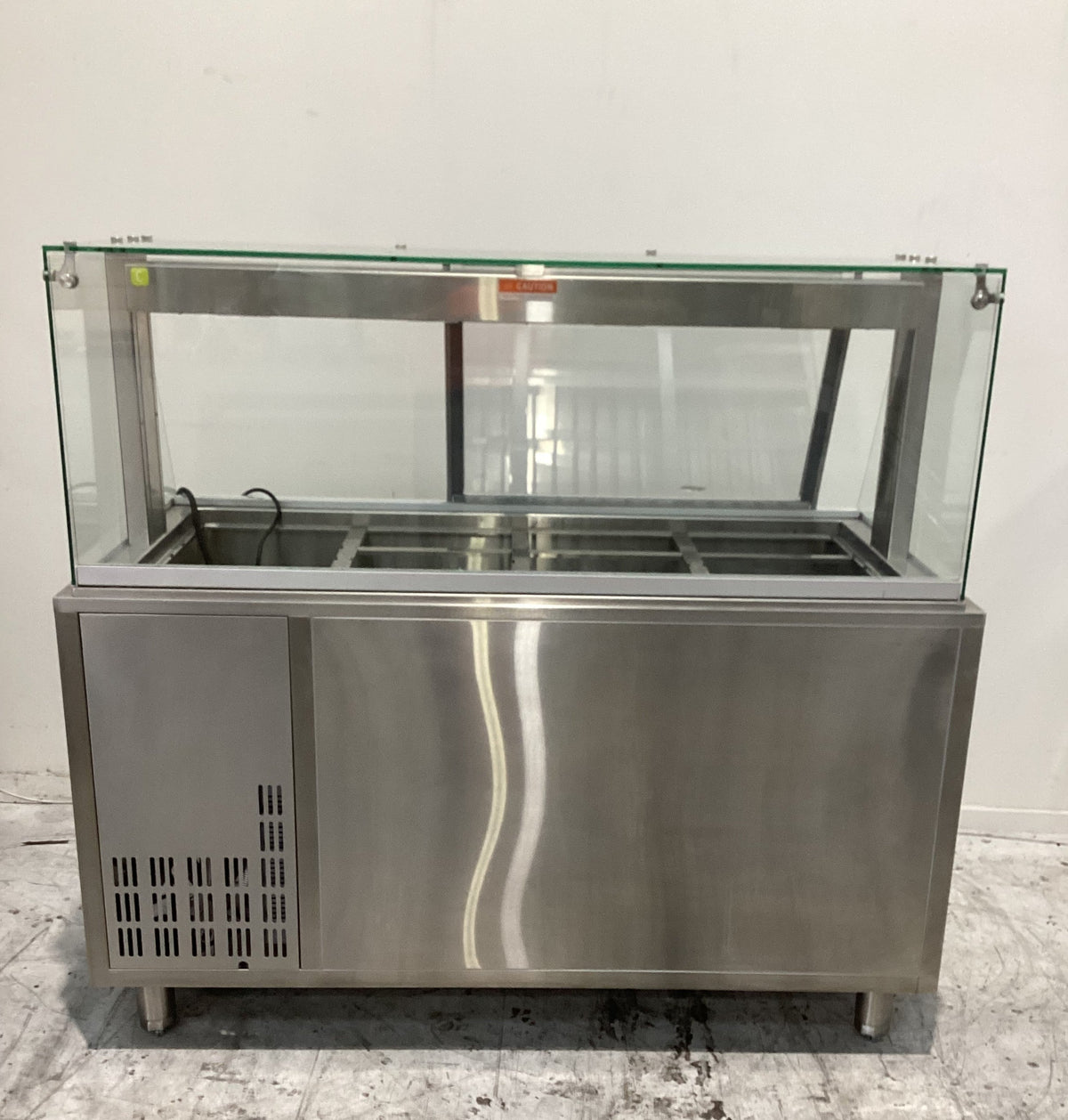 Cossiga LSBM4-FS Bain Marie with Hot Cupboard Stand - 830677