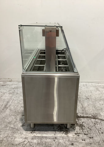 Cossiga LSBM4-FS Bain Marie with Hot Cupboard Stand - 830677