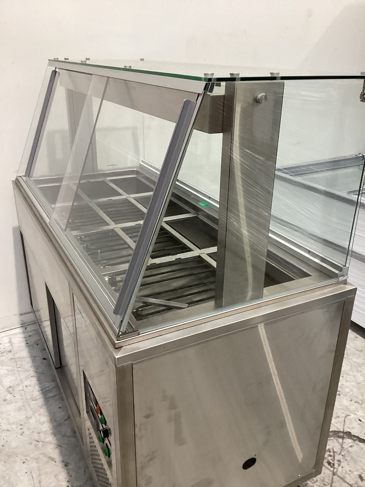 Cossiga LSBM4-FS Bain Marie with Hot Cupboard Stand - 830677