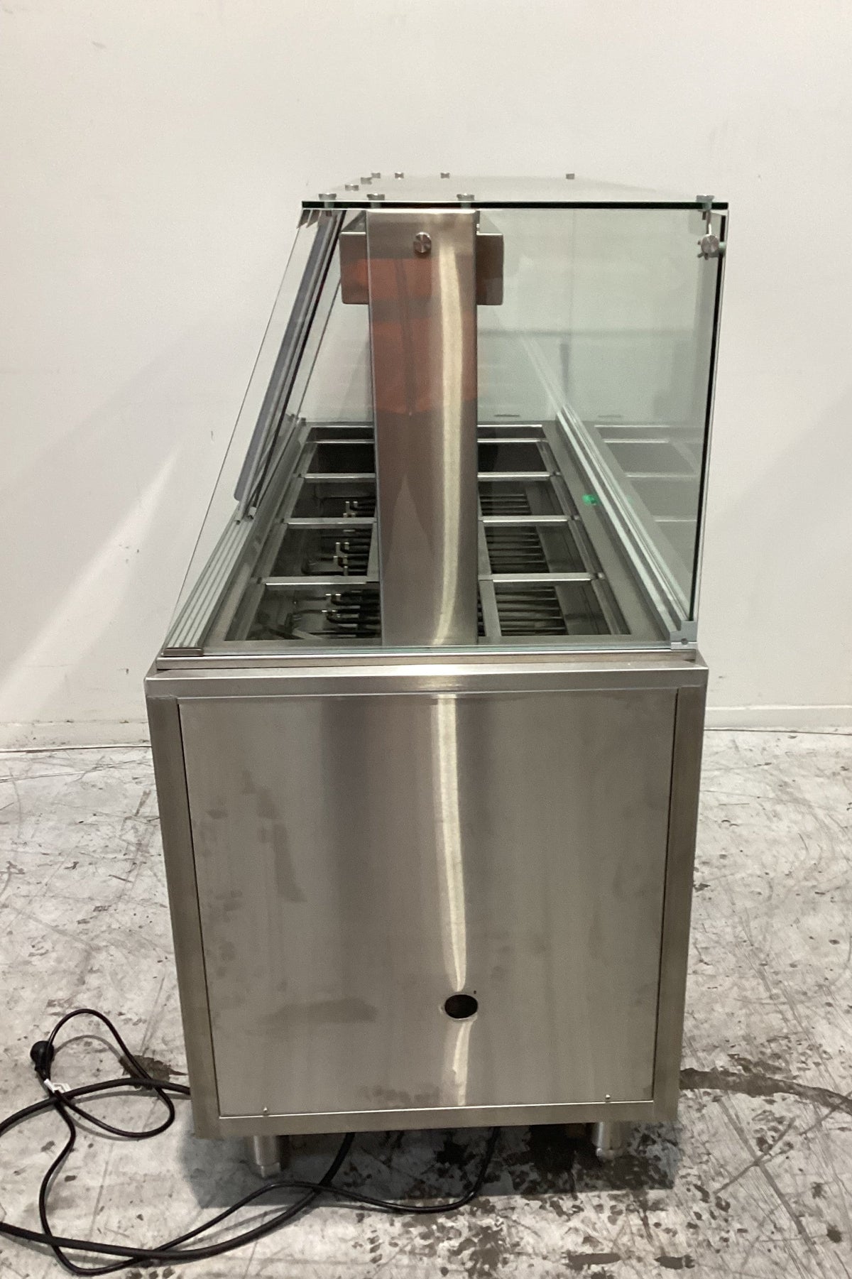 Cossiga LSBM4-FS Bain Marie with Hot Cupboard Stand - 830677