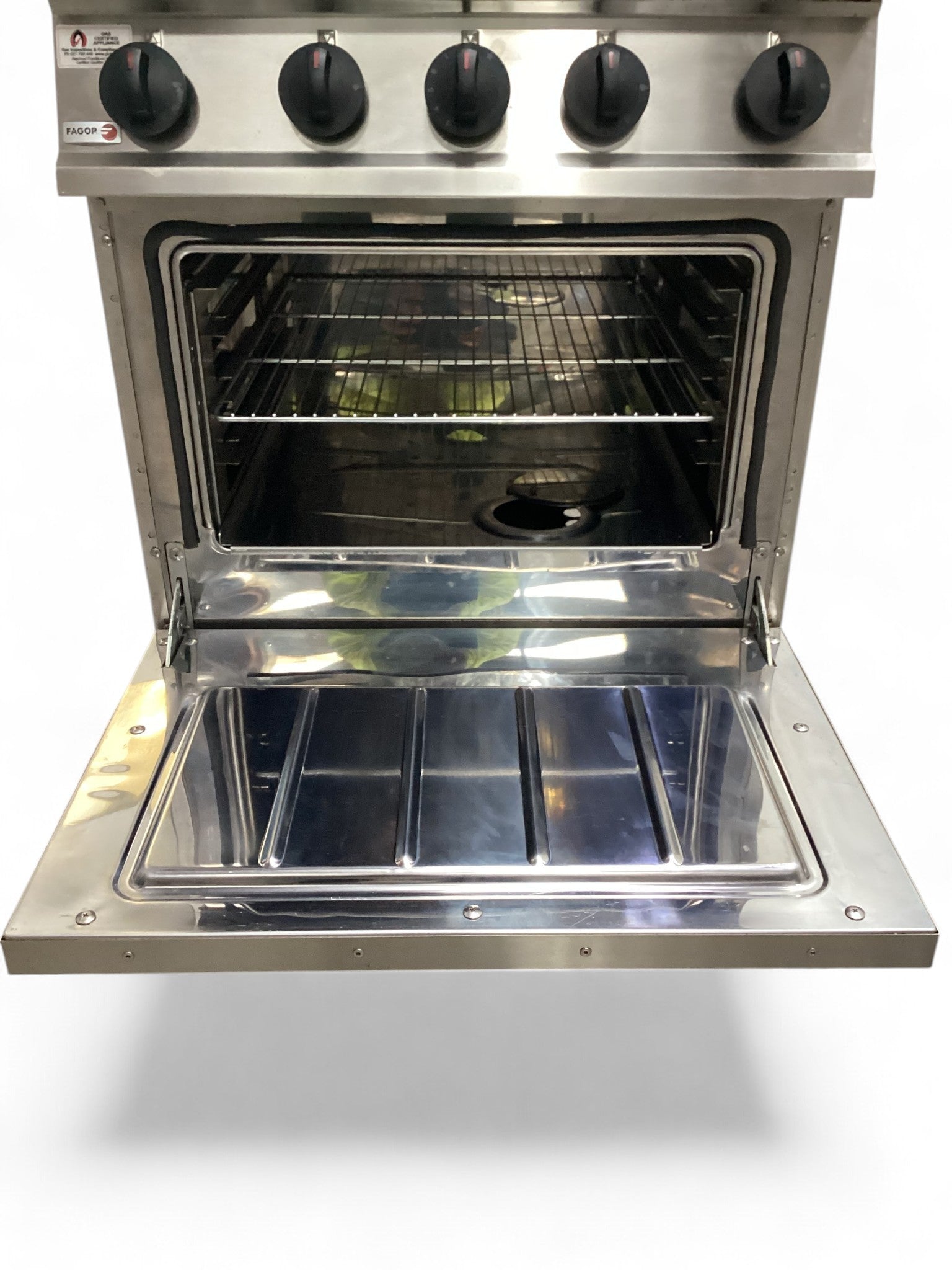 Fagor CG7-41H 4 Burner Gas Range - 841553