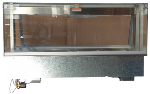 Cossiga LSBM4-FS LINEAR BAIN MARIE FULL SQUARE GLASS - 842595