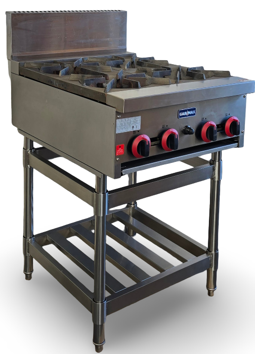 FED GasMax RB-4E 4 Burner Cooktop + Stand - 843926