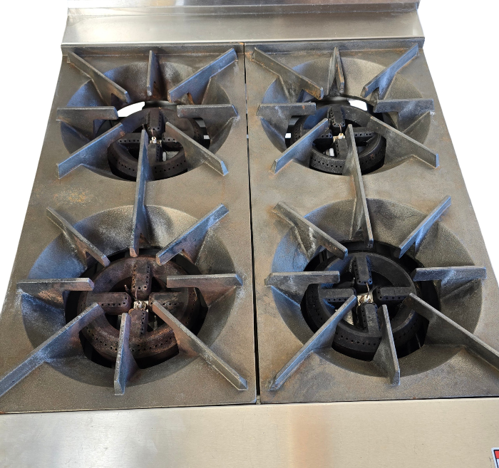 FED GasMax RB-4E 4 Burner Cooktop + Stand - 843926