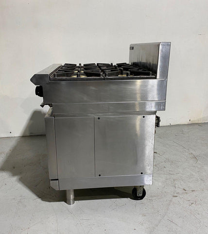 Blue Seal G516D-RB 6 Burner Gas Cooktop on Refrigerated Base - 843962
