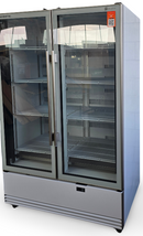 Skope BME1200N-A 2-Glass Door Upright Fridge - 844022