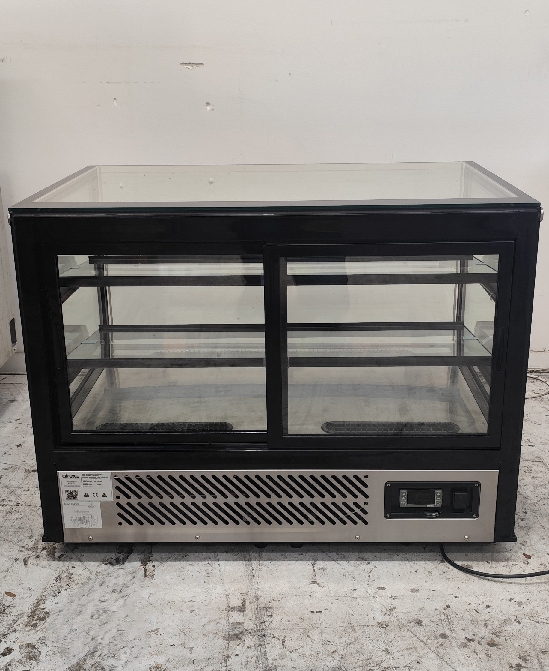 Airex AXR.FDCTSQ.09 Countertop Chilled Food Display - 853890