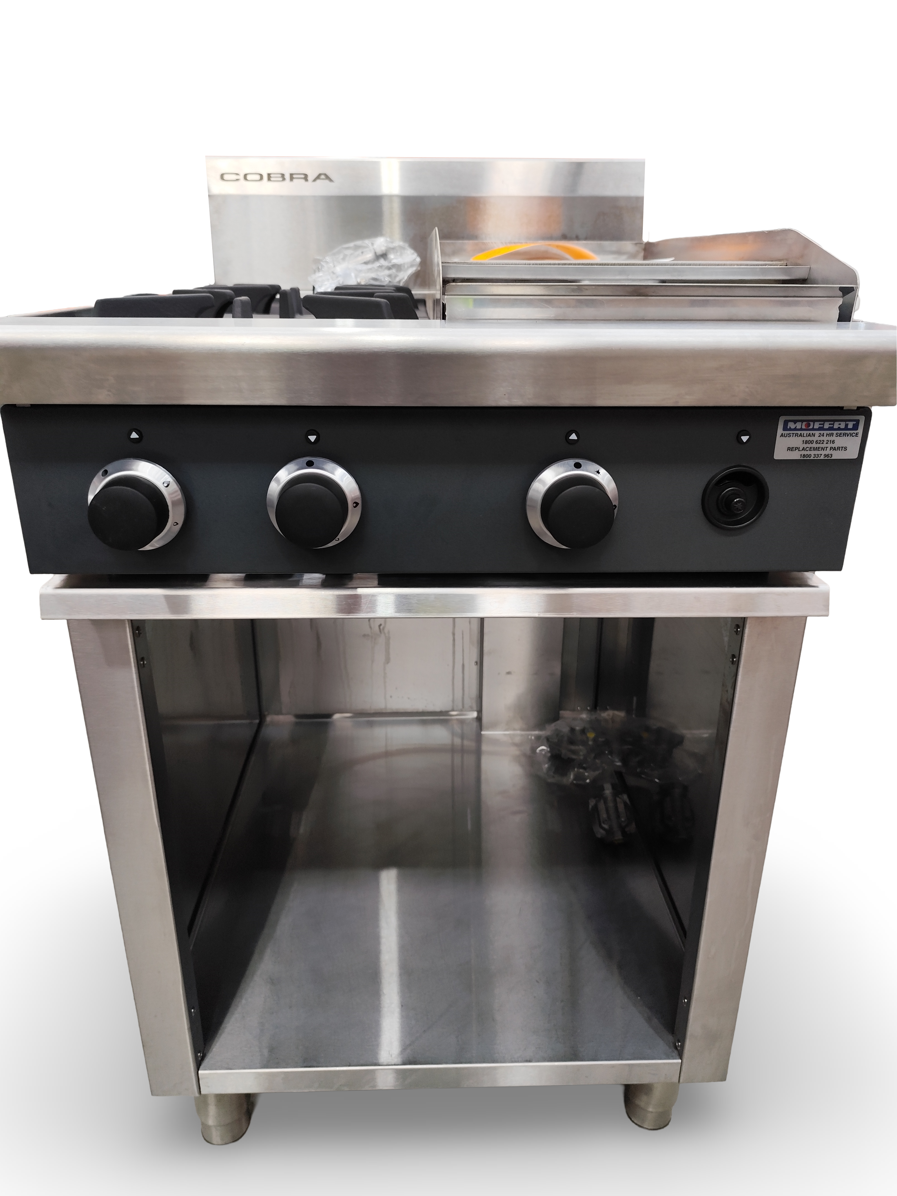 Cobra C6CF Two Burner/Griddle Gas - 877076
