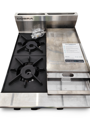 Cobra C6CF Two Burner/Griddle Gas - 877076