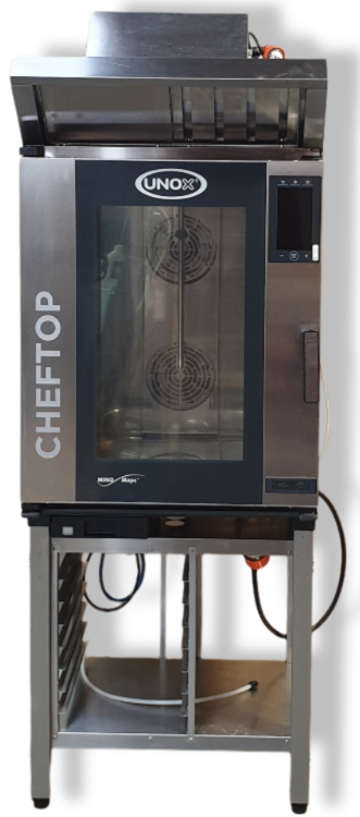 Unox XEVC-1011-EPRM Combi Oven with Exhaust Hood - 879334