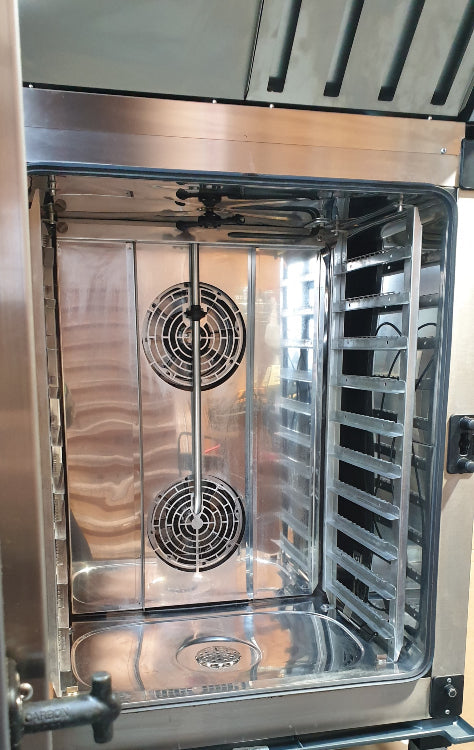 Unox XEVC-1011-EPRM Combi Oven with Exhaust Hood - 879334