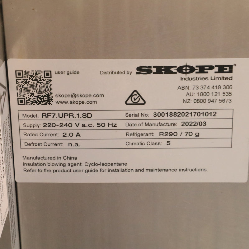 Skope RF7.UPR.1.SD Upright Fridge - 879561