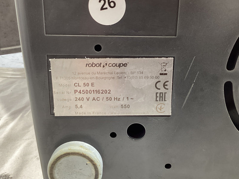 Robot Coupe CL50E Food Processor - 879565