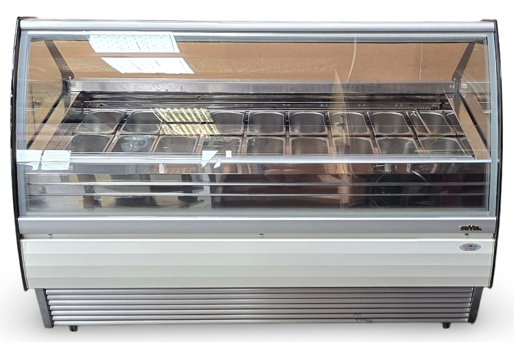 Sevel MX-18 GELATO 18 Pan Gelato Display - 882685