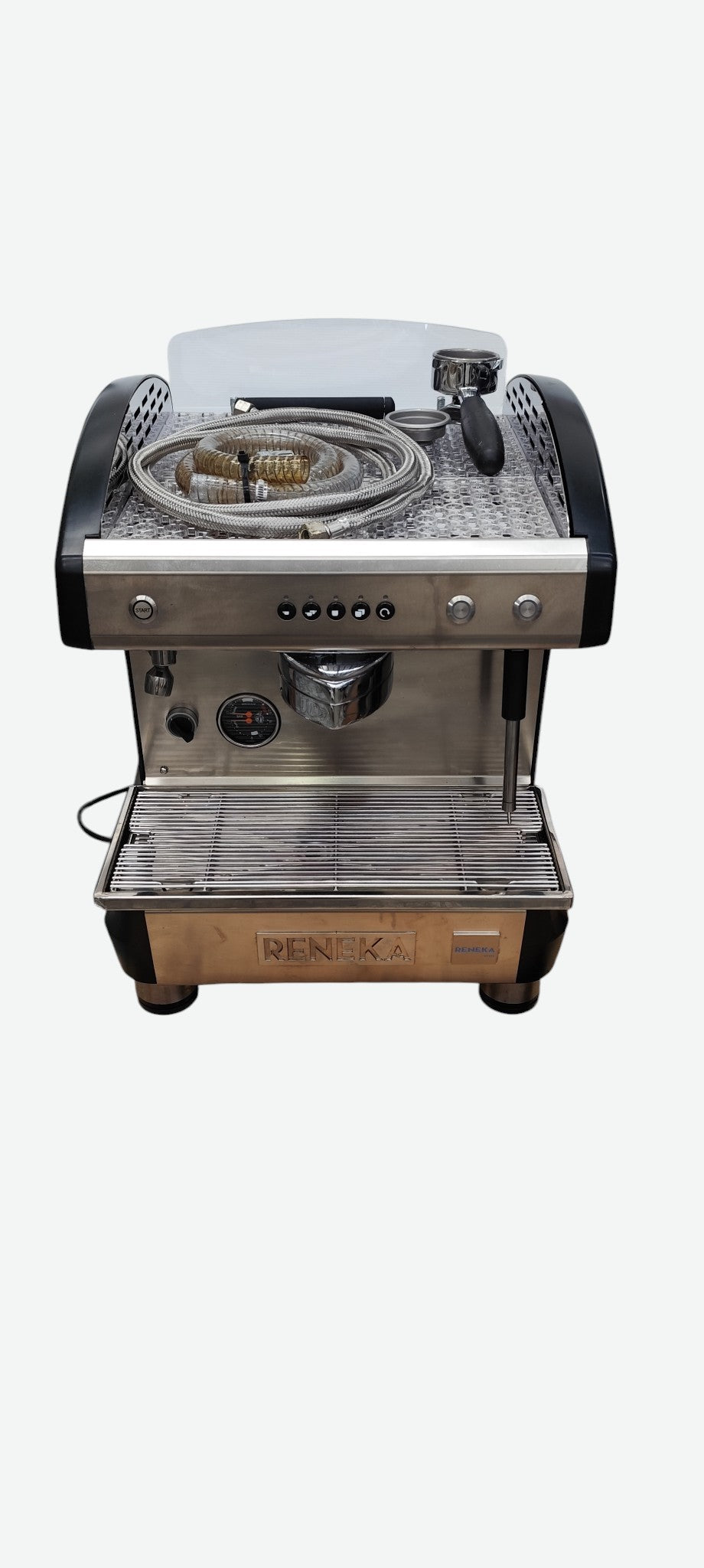 Reneka Viva 1 Single Group Coffee Machine + Flojet Bottled Water Dispenser - 889460