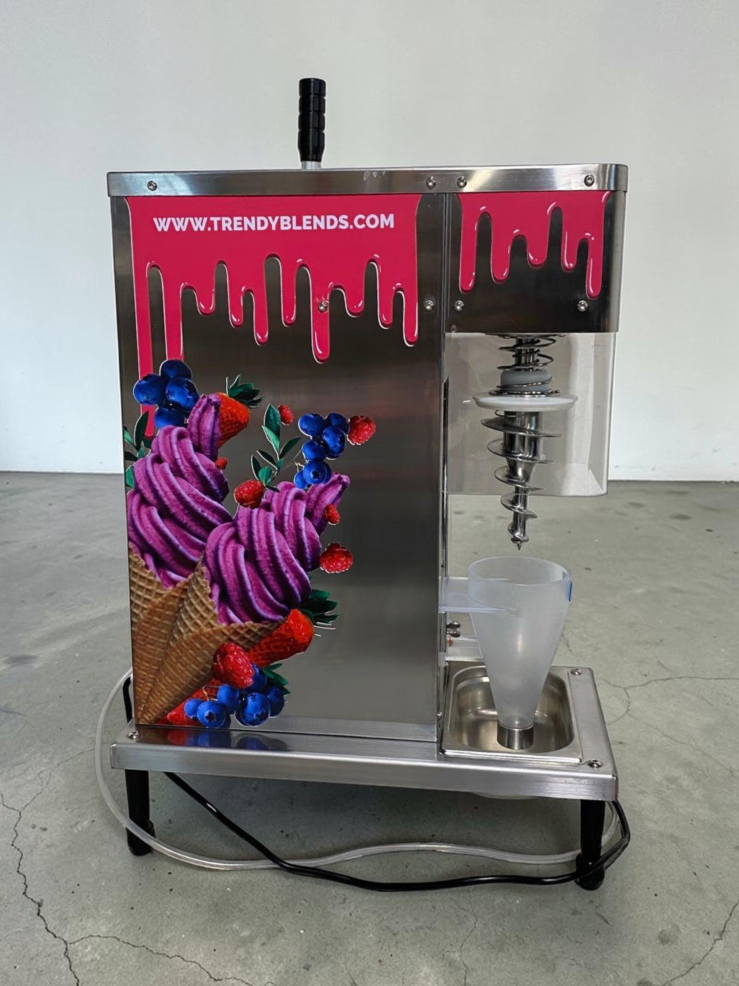 Trendy Blends Real Fruit Ice Cream Machine - 891678