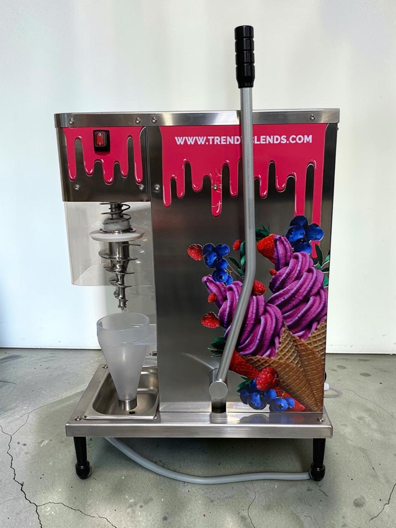Trendy Blends Real Fruit Ice Cream Machine - 891678