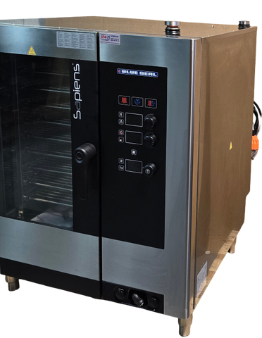 Blue Seal Sapiens E10RSDW Electric 10-Tray Combi Oven + Z24 Stacking Kit - 899629