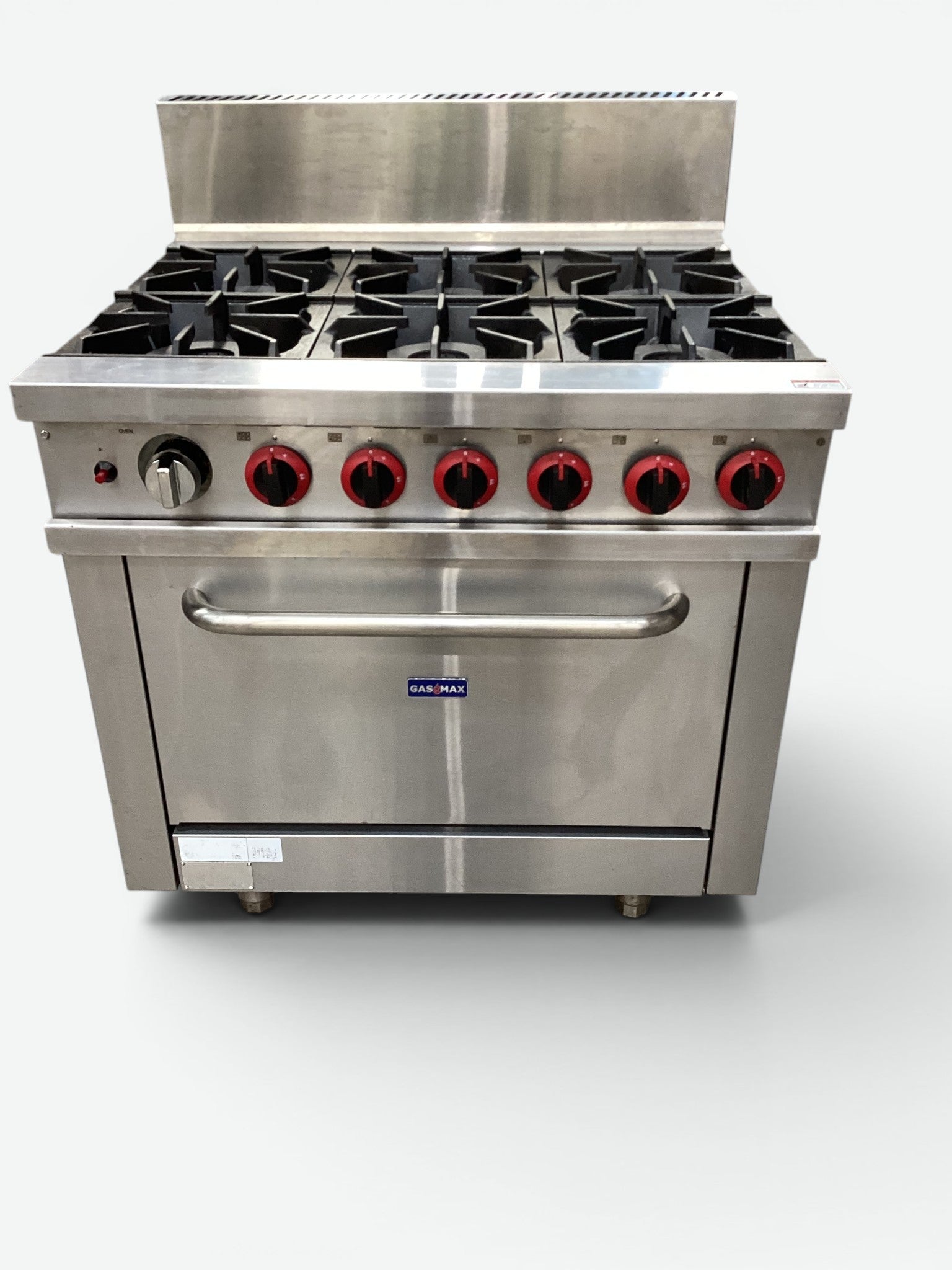 Gasmax GBS6TS 6-Burner Range with Gas Oven - 903756
