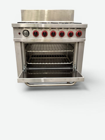 Gasmax GBS6TS 6-Burner Range with Gas Oven - 903756