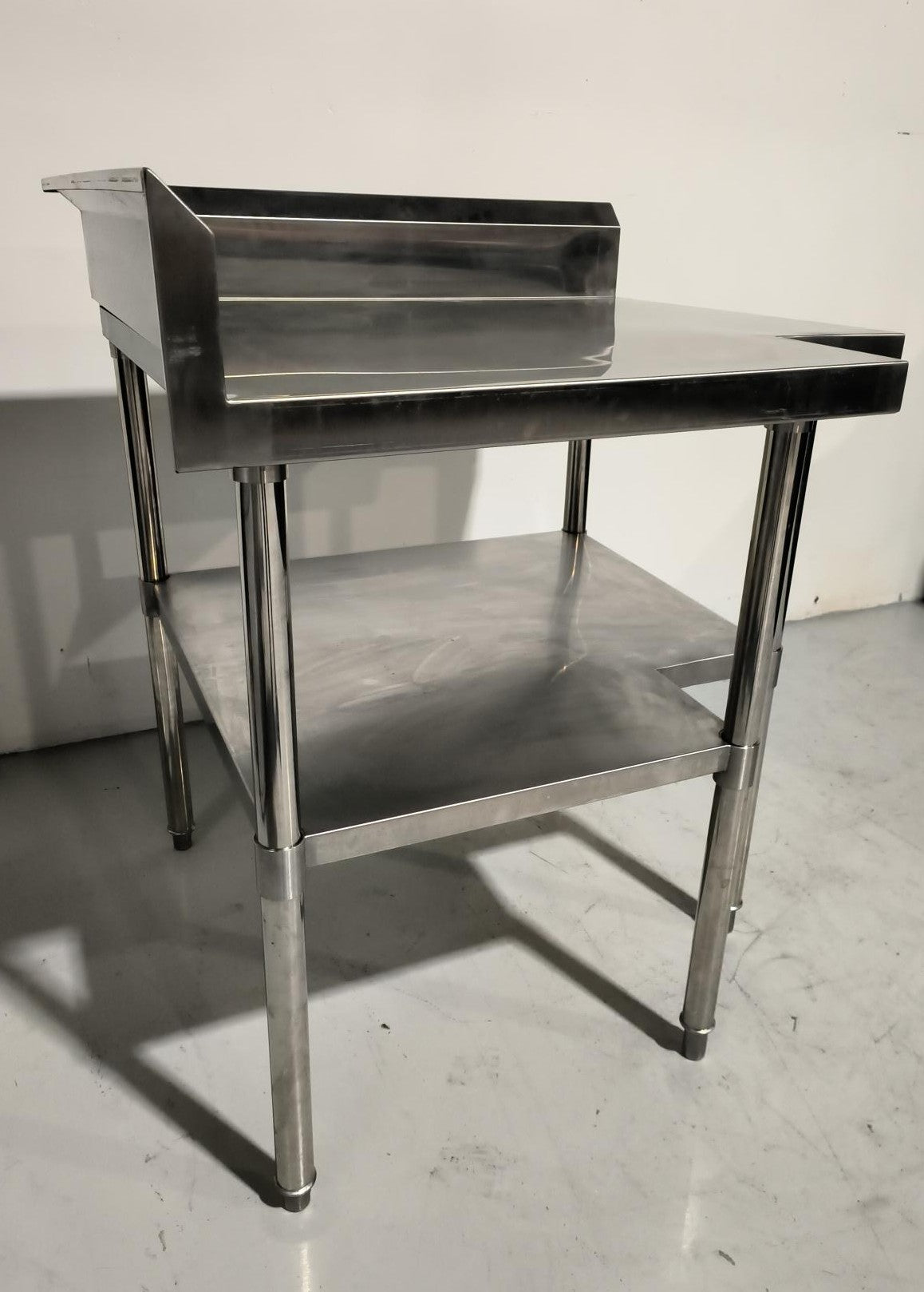 Stainless Steel Corner Work Bench - 907662