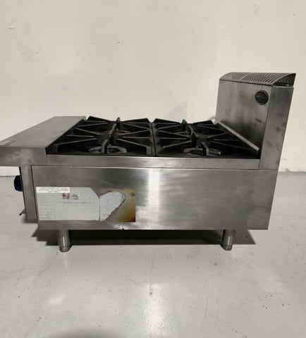 Cookrite AT80G4B-C-LPG 4 Burner Gas Cooktop - 909152