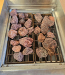 FED JUS-TRH40 Benchtop Lava Rock Grill with Stand - 915223