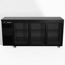 Skope BackBar 3 Glass Sliding Door Fridge