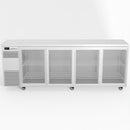 Skope BackBar 4 Glass Sliding Door Fridge
